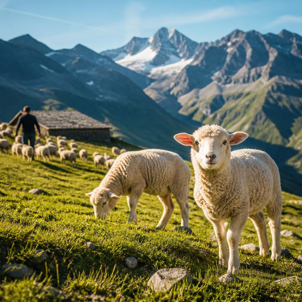 Agneau bio des Hautes-Alpes — offre d'un producteur bio référencé sur E-Agro Bio