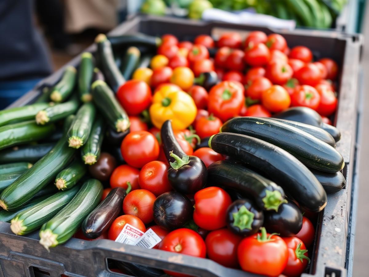 Légumes bio en gros — Gard