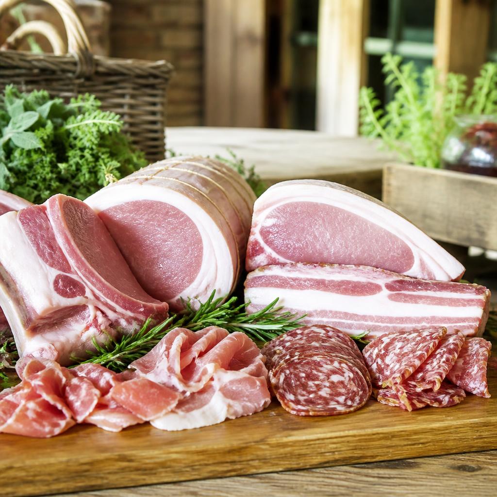 Porc bio fermier et charcuterie — offre d'un producteur bio référencé sur E-Agro Bio