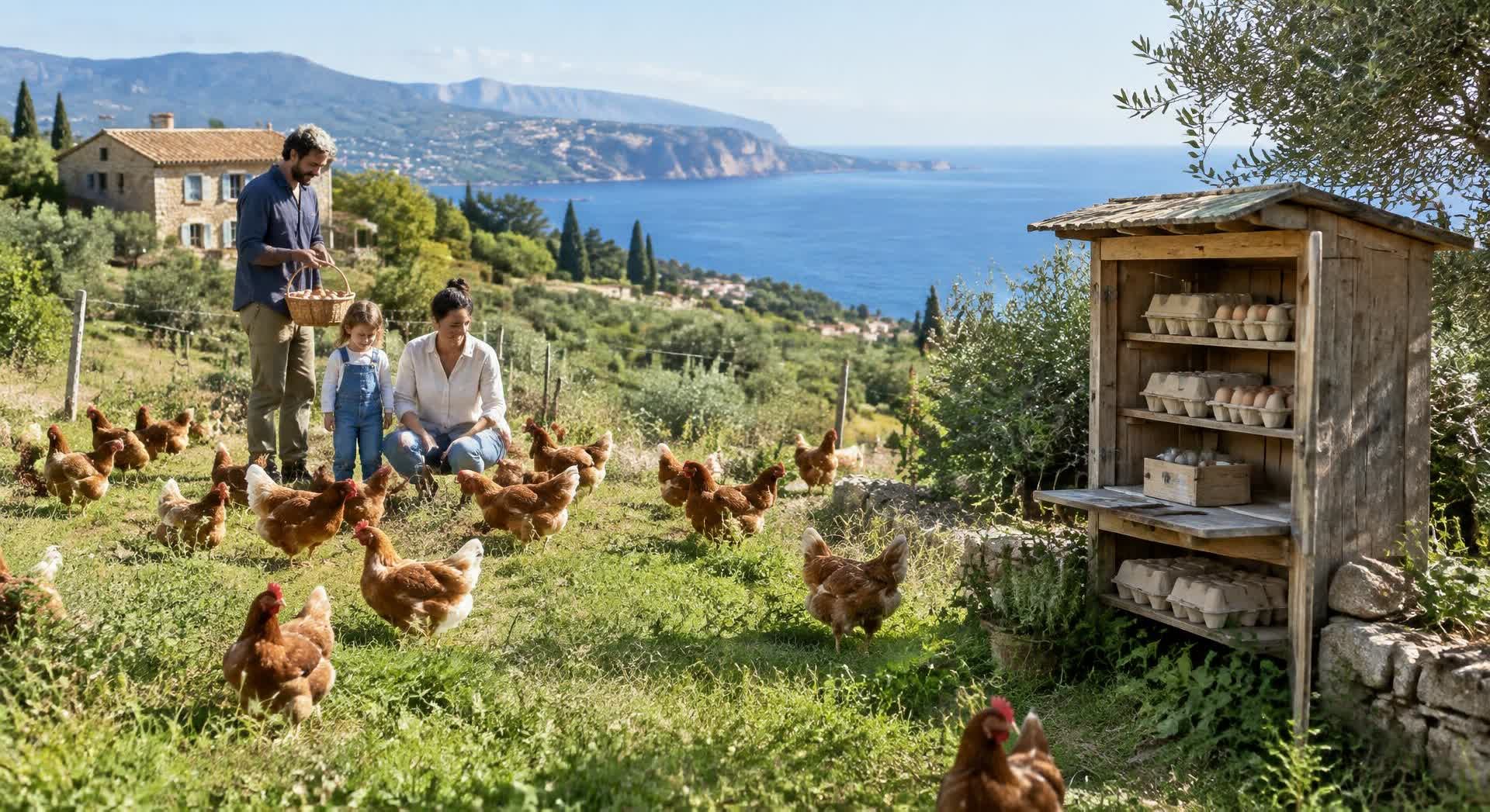 Cot Côte d’Azur — Les œufs bio du Pradet, producteur bio à Le Pradet